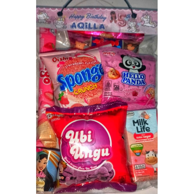 Snack Ultah Jajan Ultah Souvenir Ultah Anak Murah