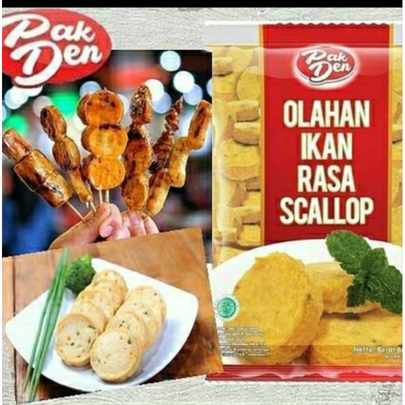 

Pakden Scallop Seafood 500gr