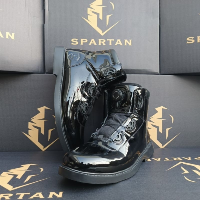 Sepatu PDH Midtrack 3/4 Kilap Spartan