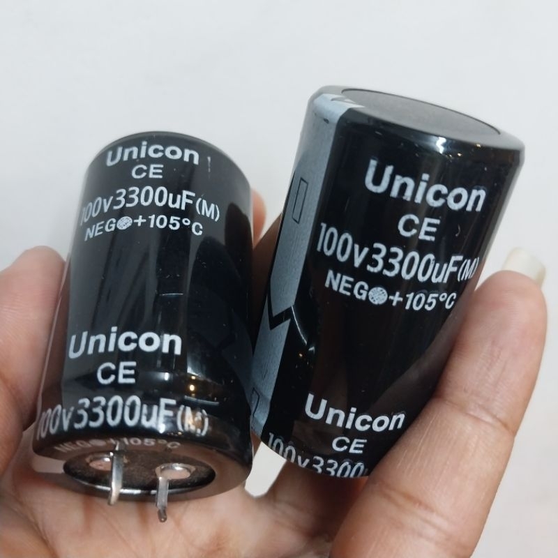 Elco Elko 100V 3300uf Unicon