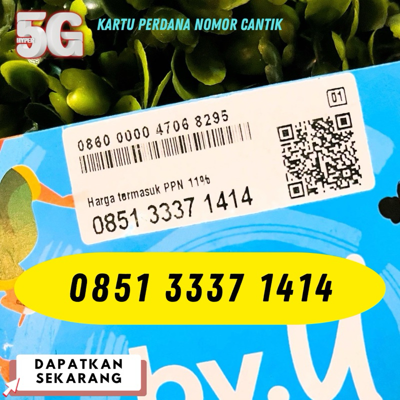 NOMOR CANTIK By.u Abab TELKOMSEL 1414 BYU KARTU PERDANA BYU BONUS KUOTA INTERNET 3GB 1BULAN BUKAN 7G