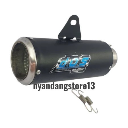 Silincer Knalpot Dos Black Silincer