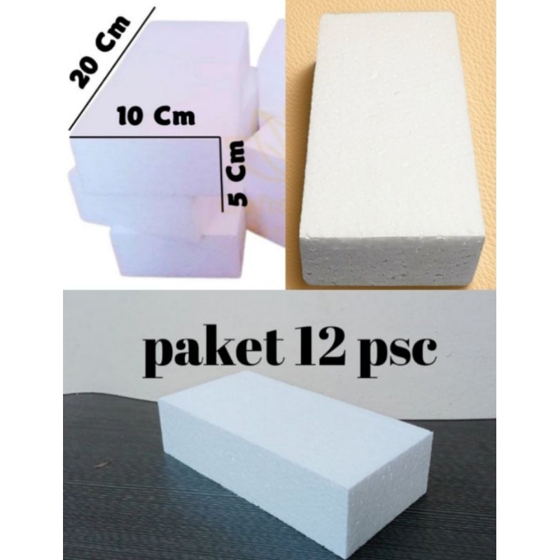 

PAKET HEMAT 12 PCS STEROPOAM 20X10X5