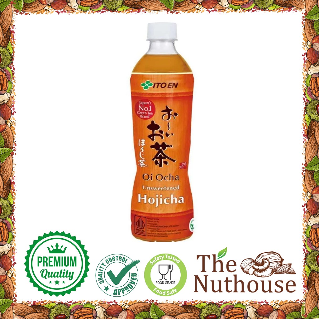 

ITO EN Hojicha Roasted Green Tea Unsweetened / No Sugar 500ml [HALAL]