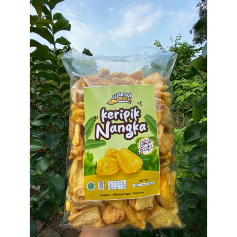 

Keripik Nangka Alfarizqi Snack 500gr