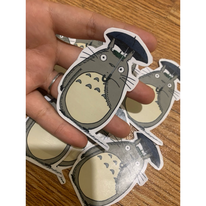 

Sticker TOTORO ghibli waterproof aesthetic sudah cutting hiasan laptop hp journaling
