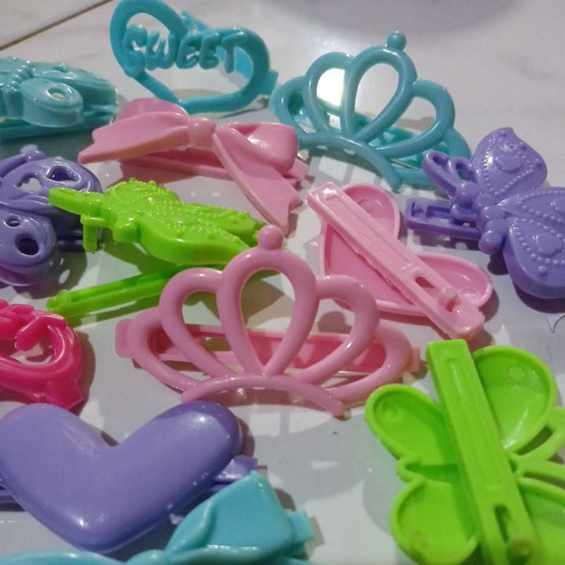 Jepit Rambut Anak Vintage Hair Clip Pita Rambut Jadul