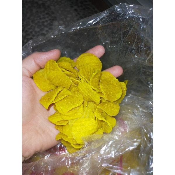 

kerupuk poco poco kuning mentah 250g