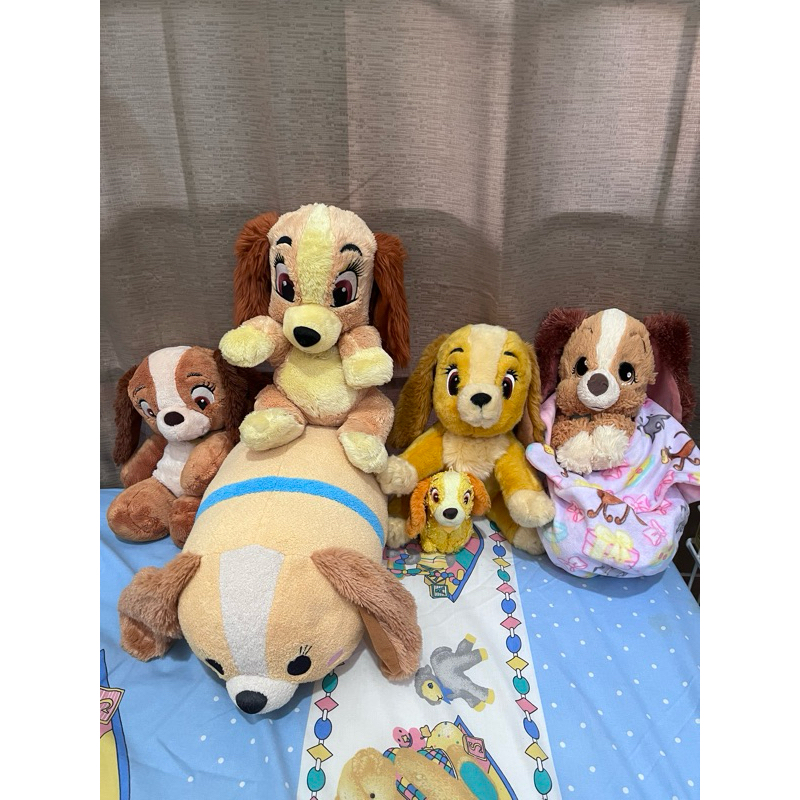 Boneka Anjing Disney Lady and The Tramp Boneka Lady Disney Guguk Lady