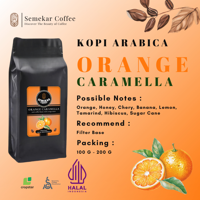 

Semekar Coffee - Orange Caramella Kopi Honey Process Roasted Beans