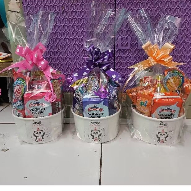 

Souvenir Snack Ulang tahun/wisuda/natal/kado anak edisi Cimory Paper Bowl 1