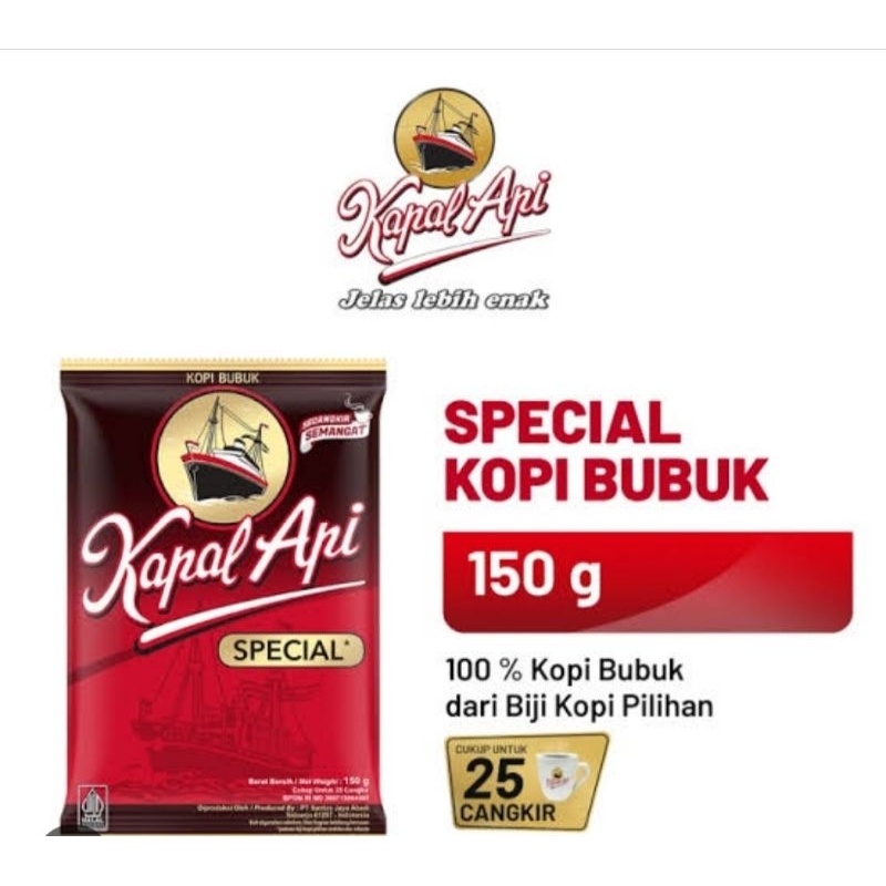 

Kapal Api Special 150gr