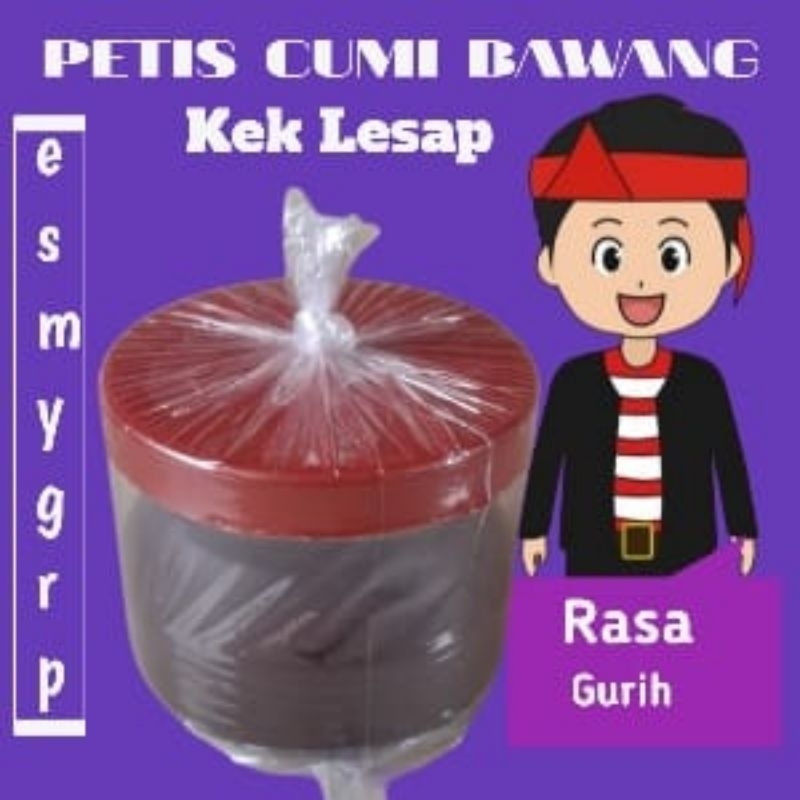 

Petis cumi bawang kek Lesap asli Madura