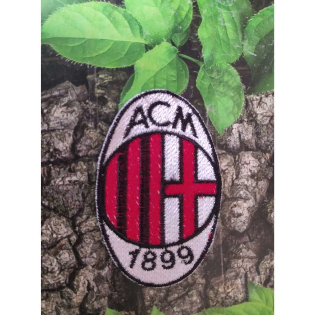 Emblem Patch Bordir Logo Club ACMILAN 1899
