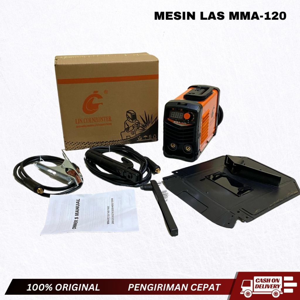 MESIN LAS MMA-120 ALAT LAS BESI MINI 450W TRAVO LAS