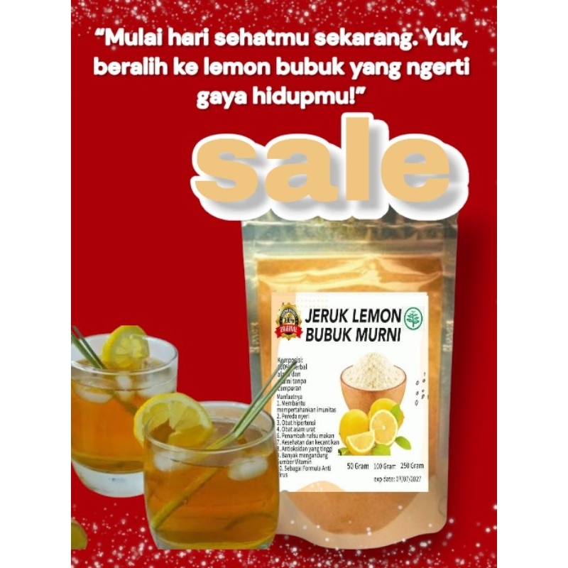 

JERUK LEMON BUBUK MURNI