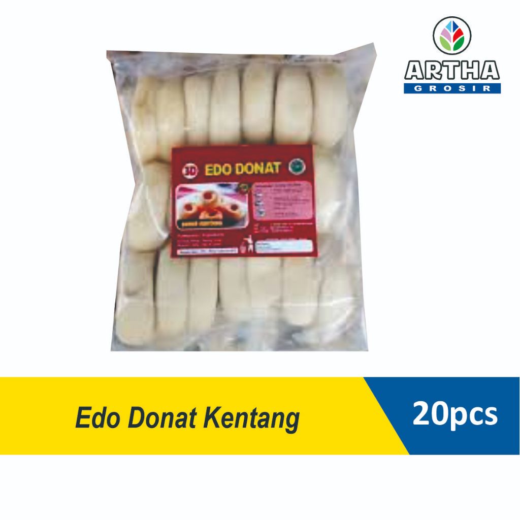 

EDO DONAT KENTANG Donat Kentang Edo Potato Doughnut 20 pcs