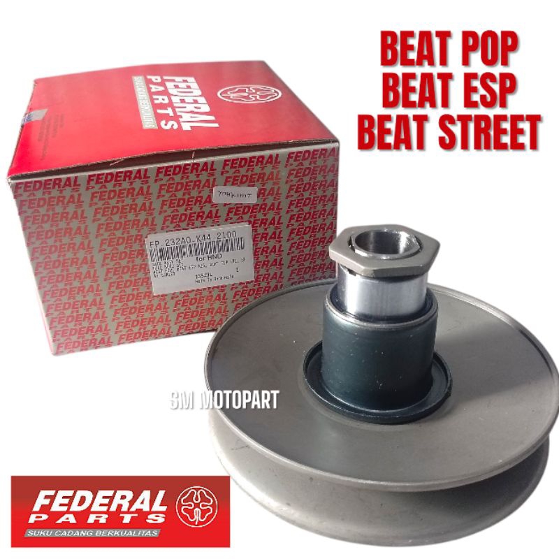 FP-232A0-K44-2100 PULLY PULLEY PULI SET BEAT POP ESP K25 K81 STREET