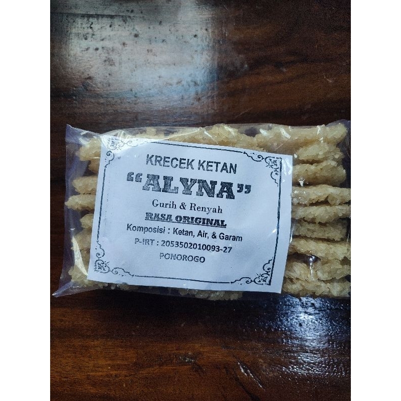 

Rengginang/Krecek Ketan Mentah