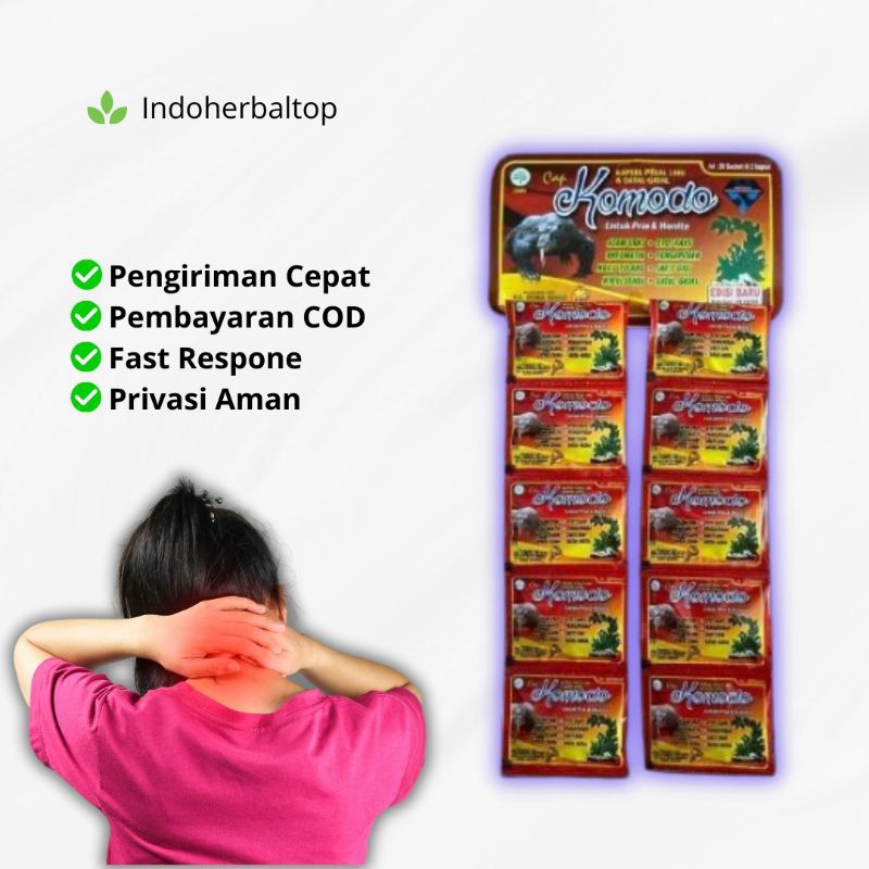 

Komodo Kapsul 1 Hanger isi 20 Saset