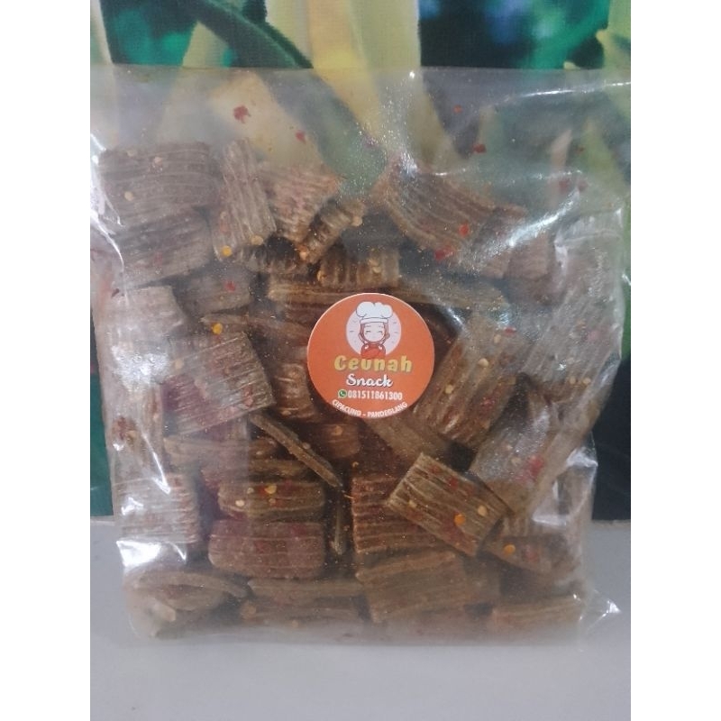 

krupuk jengkol pedas 500gram