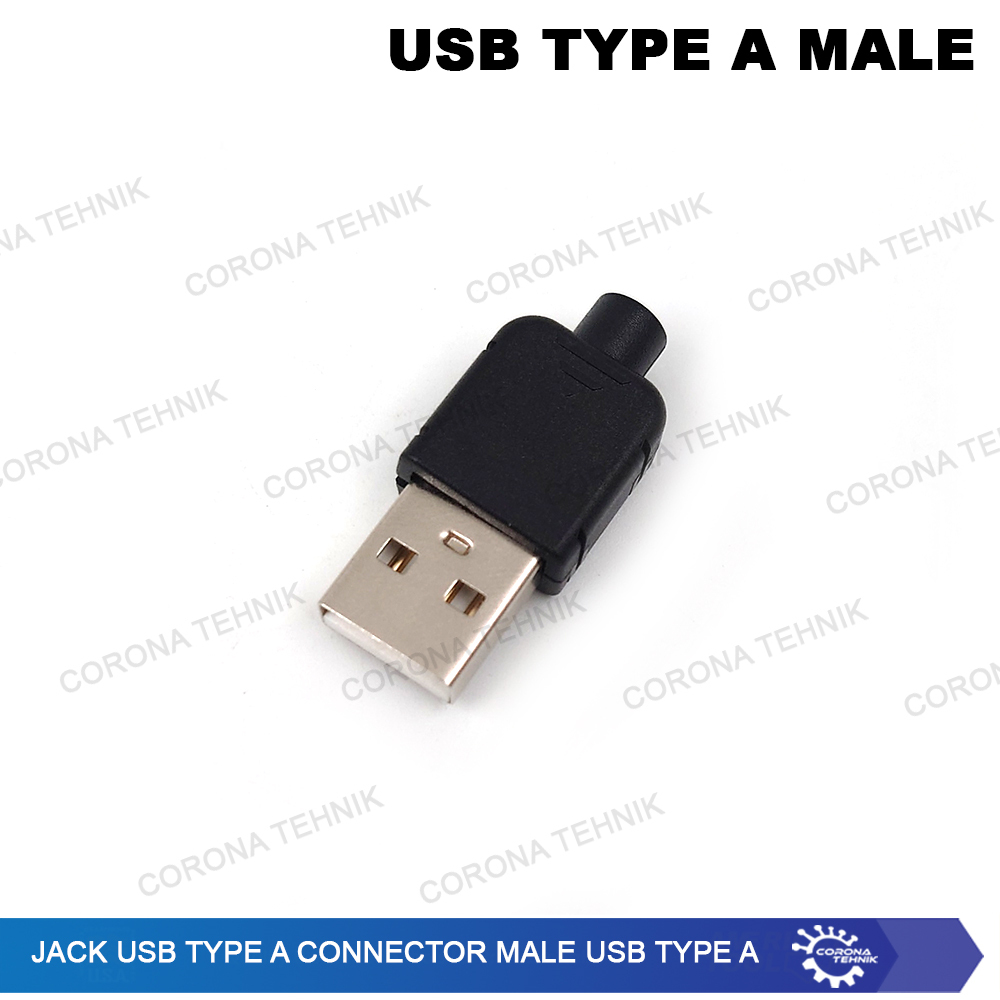 Jack USB Type A Connector Male USB Type A