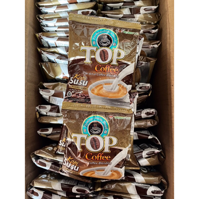 

Cahayadstore Top Coffee Susu 3In1 (1 Renteng Isi 12 Sachet X 31Gr)