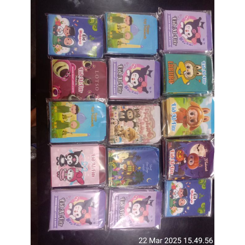 

AmplopLebaran Motif karakter lucu