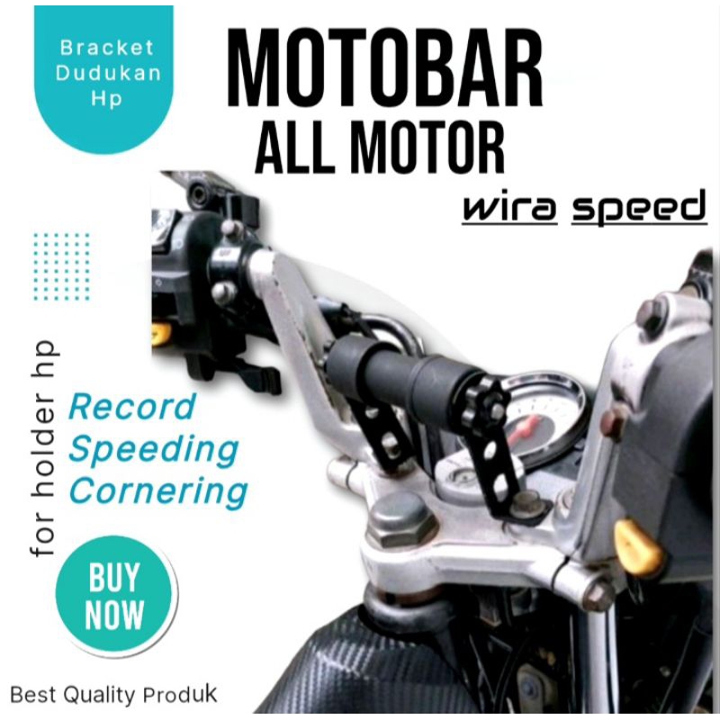 MOTOBAR ALL MOTOR / BRACKET PHONE HOLDER / DUDUKAN PHONE HOLDER / Mounting Phone Holder All Motor