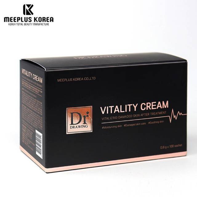 

Dr drawing vitality cream aftercare