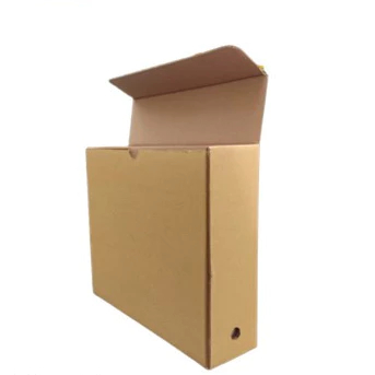 

10 pcs box file kardus arsip penyimpanan berkas organizer kantor warna cokelat polos ukuran 39 x 11 x 33cm