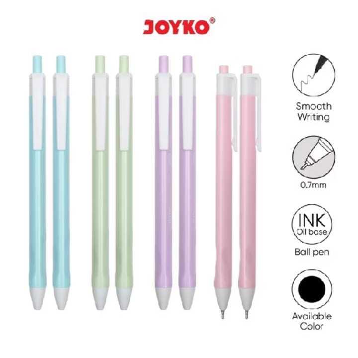 

(1 Pack) Ball Pen Pulpen Pena Joyko BP-342 Vokus 0.7 mm