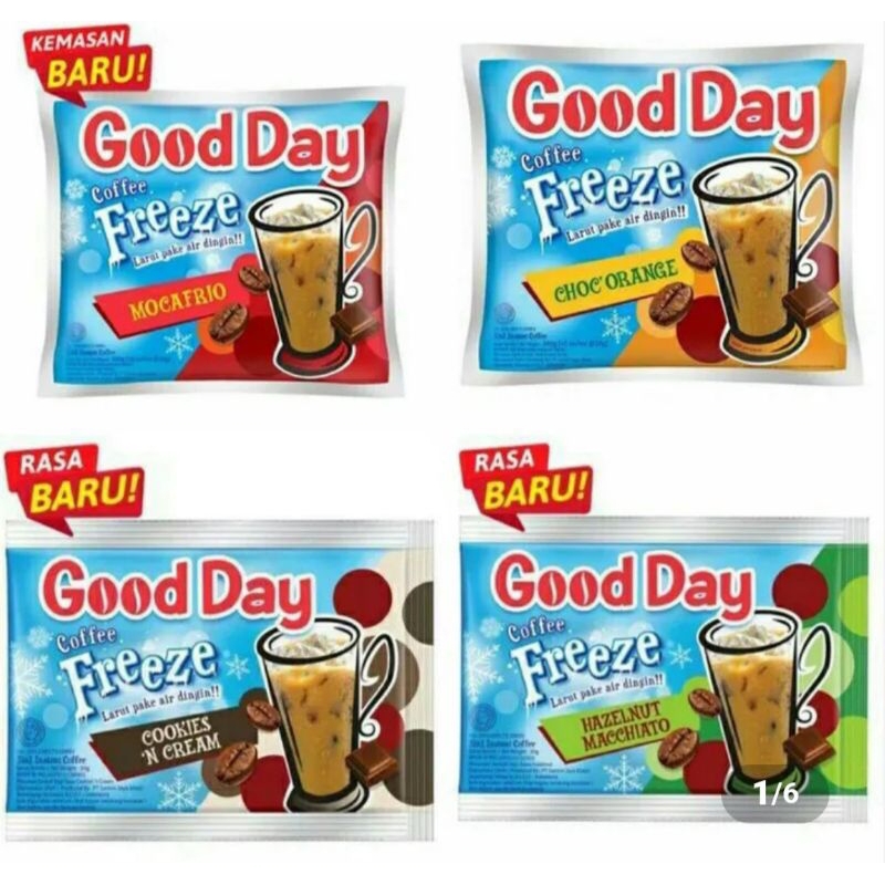 

Ay00! Good Day Frezze Renceng 10 Pcs/Saset Rasa Segar