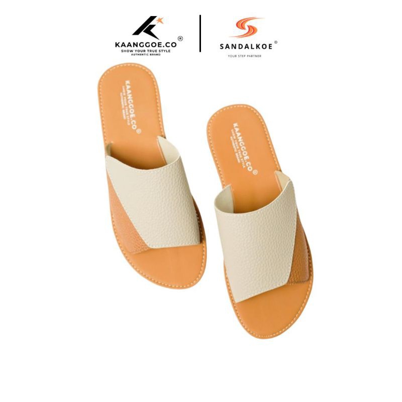 Sandal Wanita Slop Kokop Motif Kulit Jeruk Sandal Wanita Papirut Sandal Selop Slide Wanita Non Slip