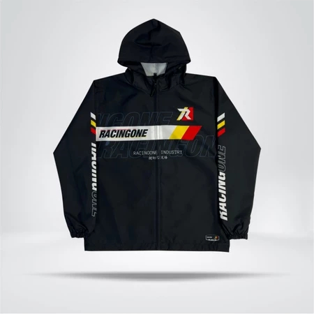 Racing One / Jaket Parasut Full Printing RACINGONE - bahan anti air
