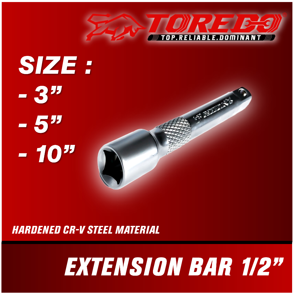 TOREDO  EXTENSION BAR 1/2”