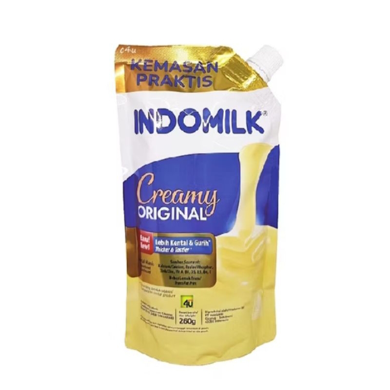 

Indomilk Susu Kental Manis Creamy Pouch 260gr