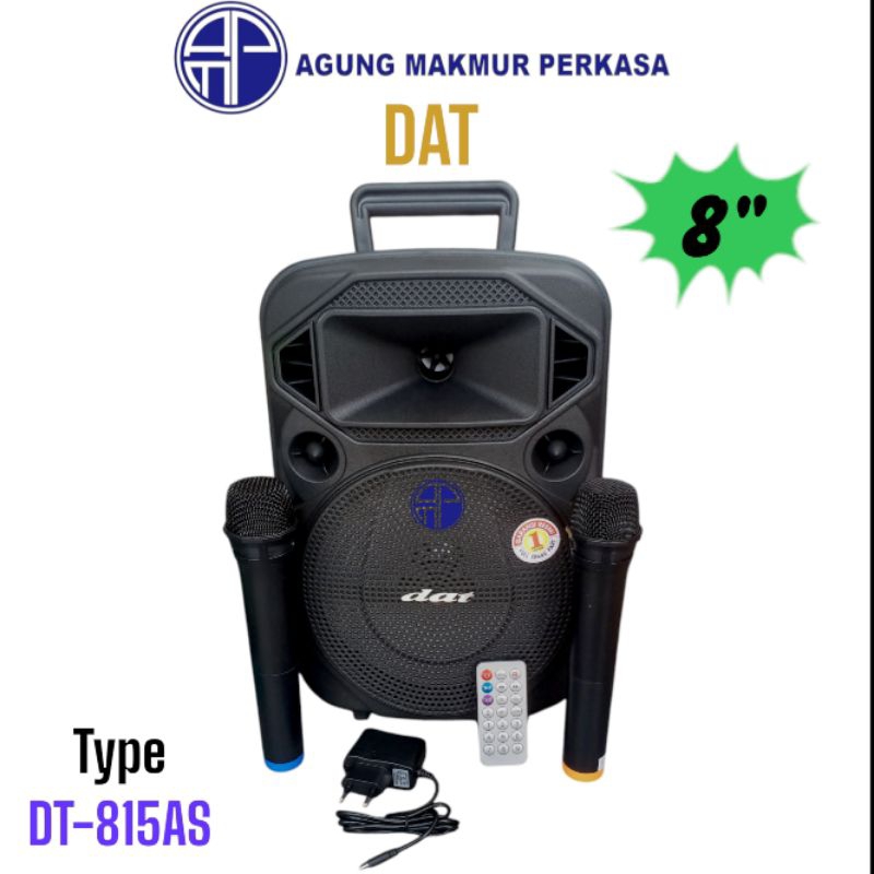 Speaker Bluetooth 8 Inch Bass Aktif + Mic 2 Sound Bass