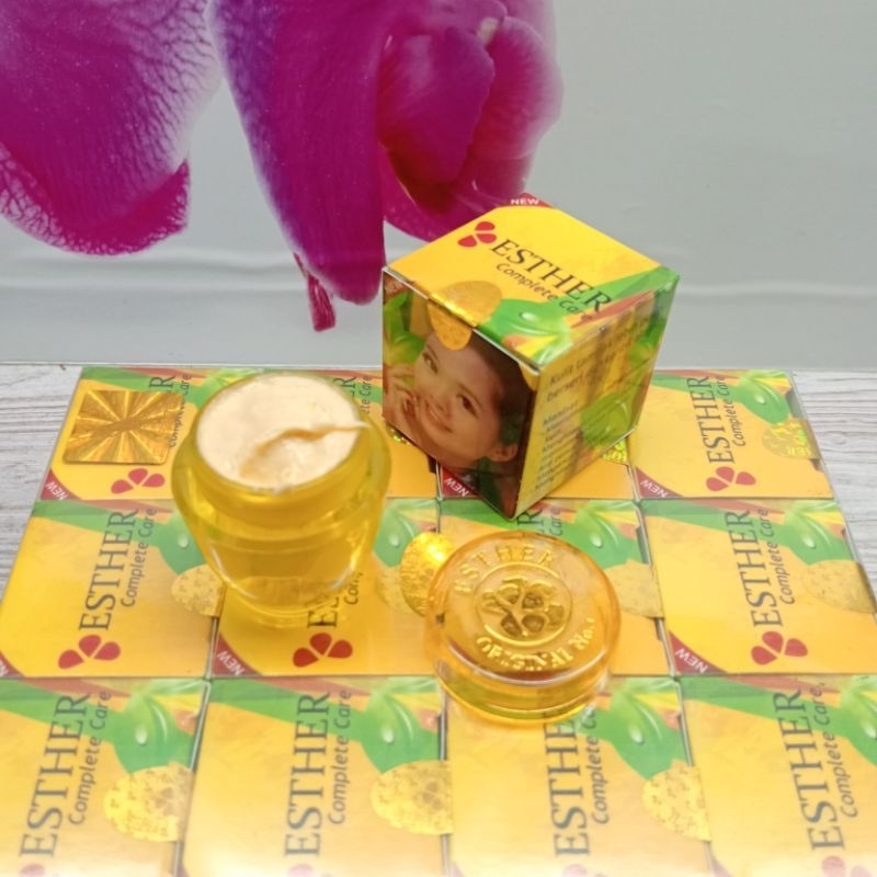 12pcs cream pot gentong Ester 100% original