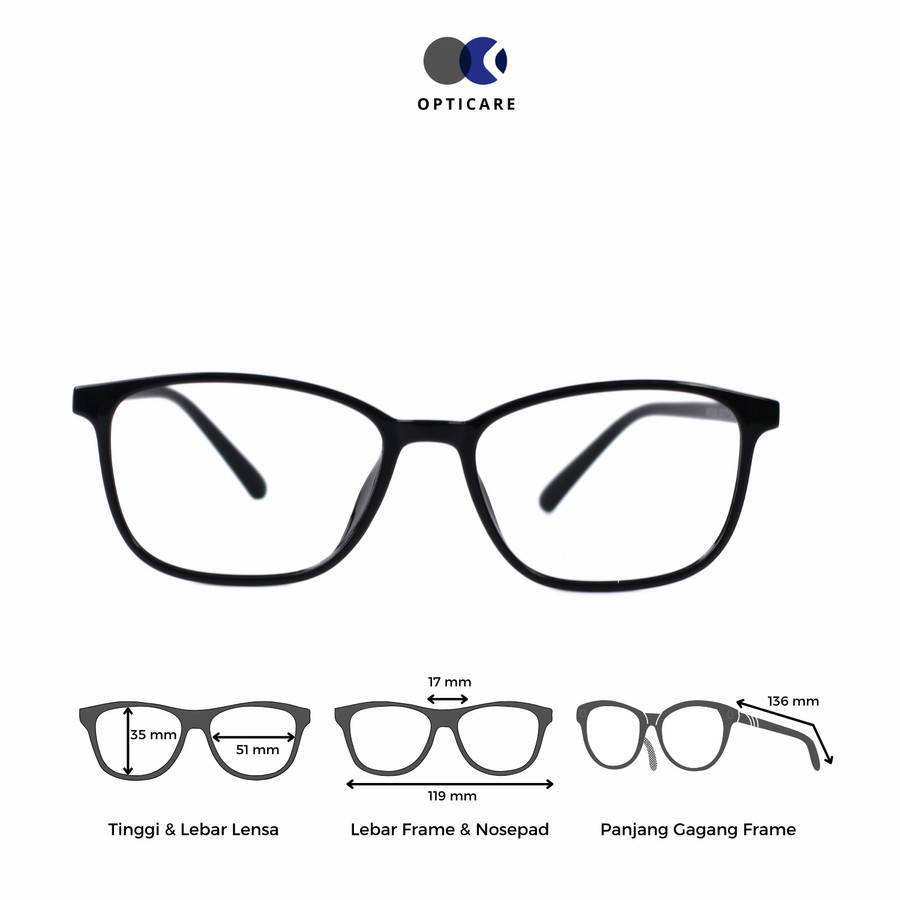 FRAME KACAMATA 72083 SQUARE NEW STYLE