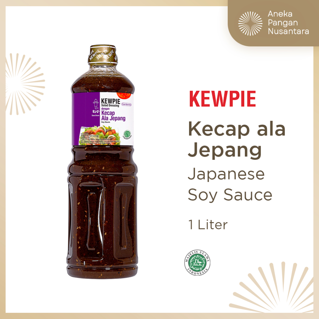 

Kewpie Salad Dressing Japanese Soy Sauce 1L
