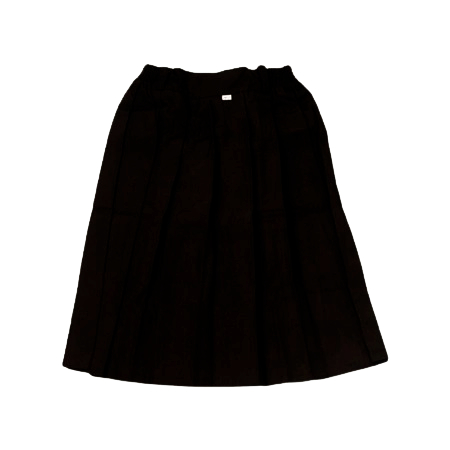SERAGAM SEKOLAH SD ANAK SEKOLAH SD PEREMPUAN ROK HITAM PENDEK REMPEL BAHAN KATUN DRILL LEMBUT