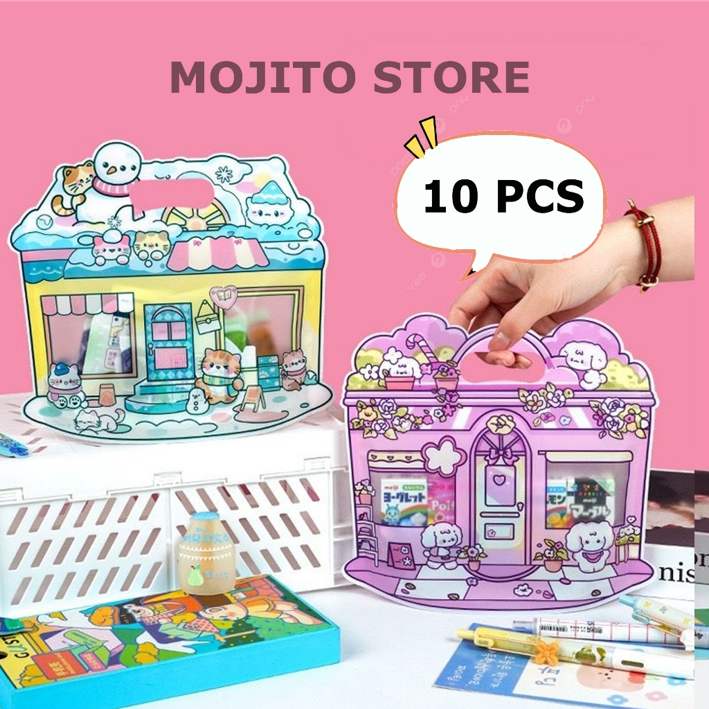 

(10 pcs) Pouch bingkisan Souvenir Goodie Bag Hampers Ultah Ulang Tahun Birthday ZIPPER PLASTIK KLIP