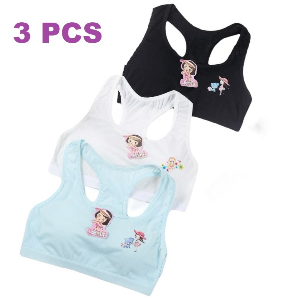 3pcs Miniset Silang Busa Anak Perempuan FAY MS Art 201 Tali Besar Model Silang