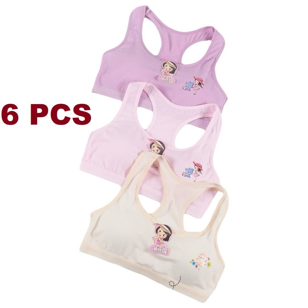 6pcs Miniset Silang Busa Anak Perempuan FAY MS Art 201 Tali Besar Model Silang