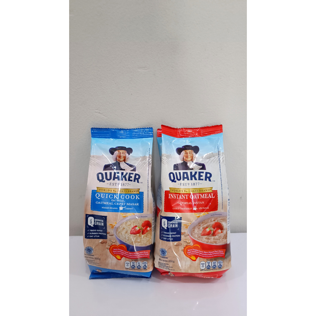 

QUAKER OAT INSTANT QUICK COOKING 200G