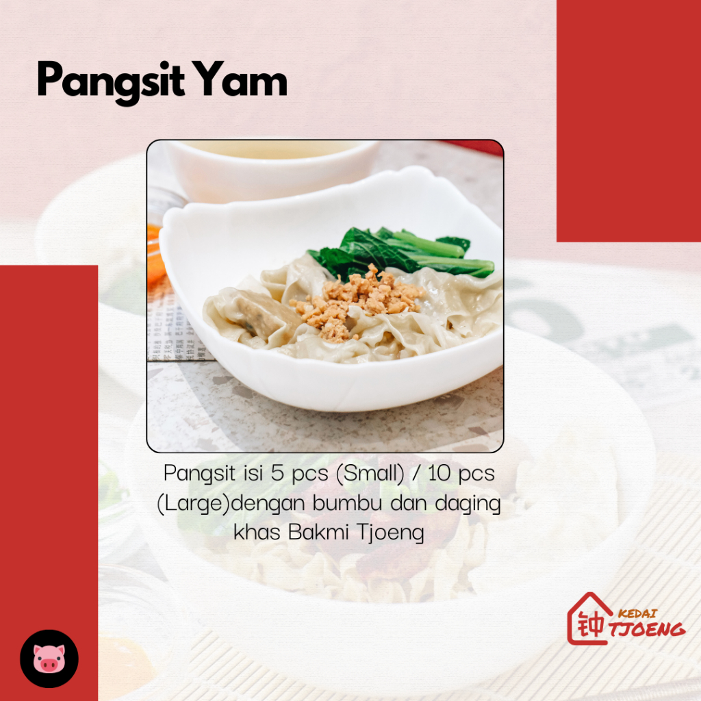 

[PO - 1 HARI] Pangsit Yam Khas Bakmi Tjoeng