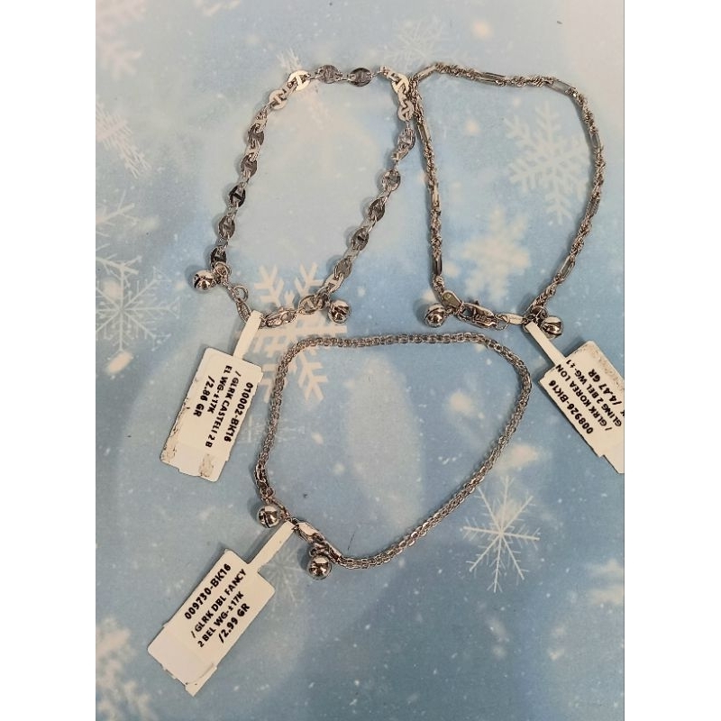 Gelang White Gold 17K