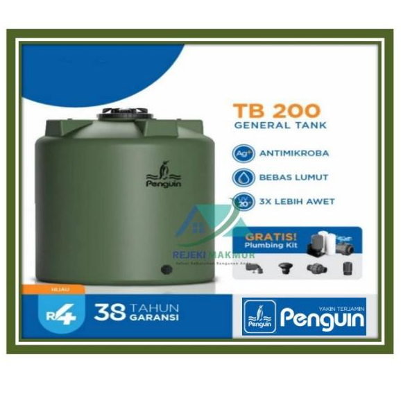Toren Air Penguin 2000 liter TB 200 / Tangki Air Penguin Kapasitas 2000 liter