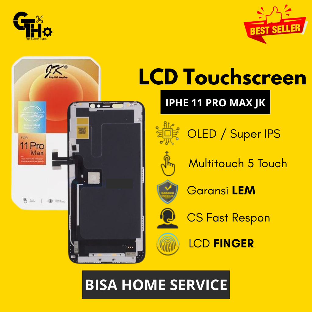 LCD Touchscreen Frame JK ipone 11 PRO MAX